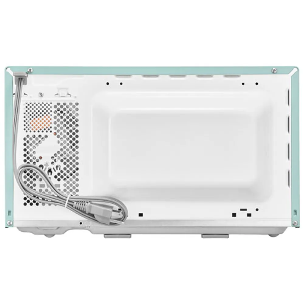 Insignia Retro 0.7 Cu. Ft. Retro Compact Microwave (NS-MW7RM5-C) - Mint - Only at Best Buy