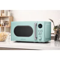 Insignia Retro 0.7 Cu. Ft. Microwave (NS-MW7RM5-C) - Mint - Only at Best Buy