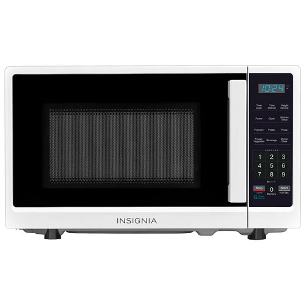 Insignia 0.7 Cu. Ft. Microwave (NS-MW7WH5-C) - White - Only at Best Buy