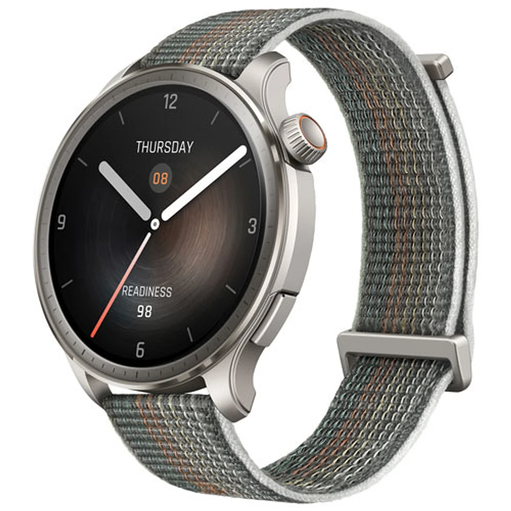 Montre intelligente Balance d'Amazfit avec moniteur de fréquence cardiaque - Gris coucher de soleil