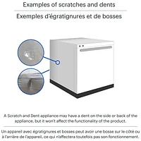 Open Box - Samsung 24" 51dB Built-In Dishwasher with Third Rack (DW80CG4051SRAA) -SS - Scratch & Dent