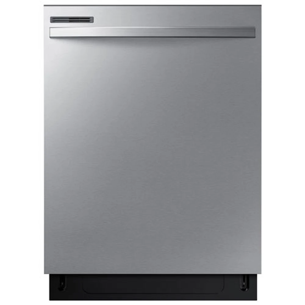 Boîte ouverte - Lave-vaisselle encastrable 24 po 53 dB de Samsung (DW80CG4021SRAA) - Inox - Endommagé