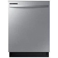 Boîte ouverte - Lave-vaisselle encastrable 24 po 53 dB de Samsung (DW80CG4021SRAA) - Inox - Endommagé