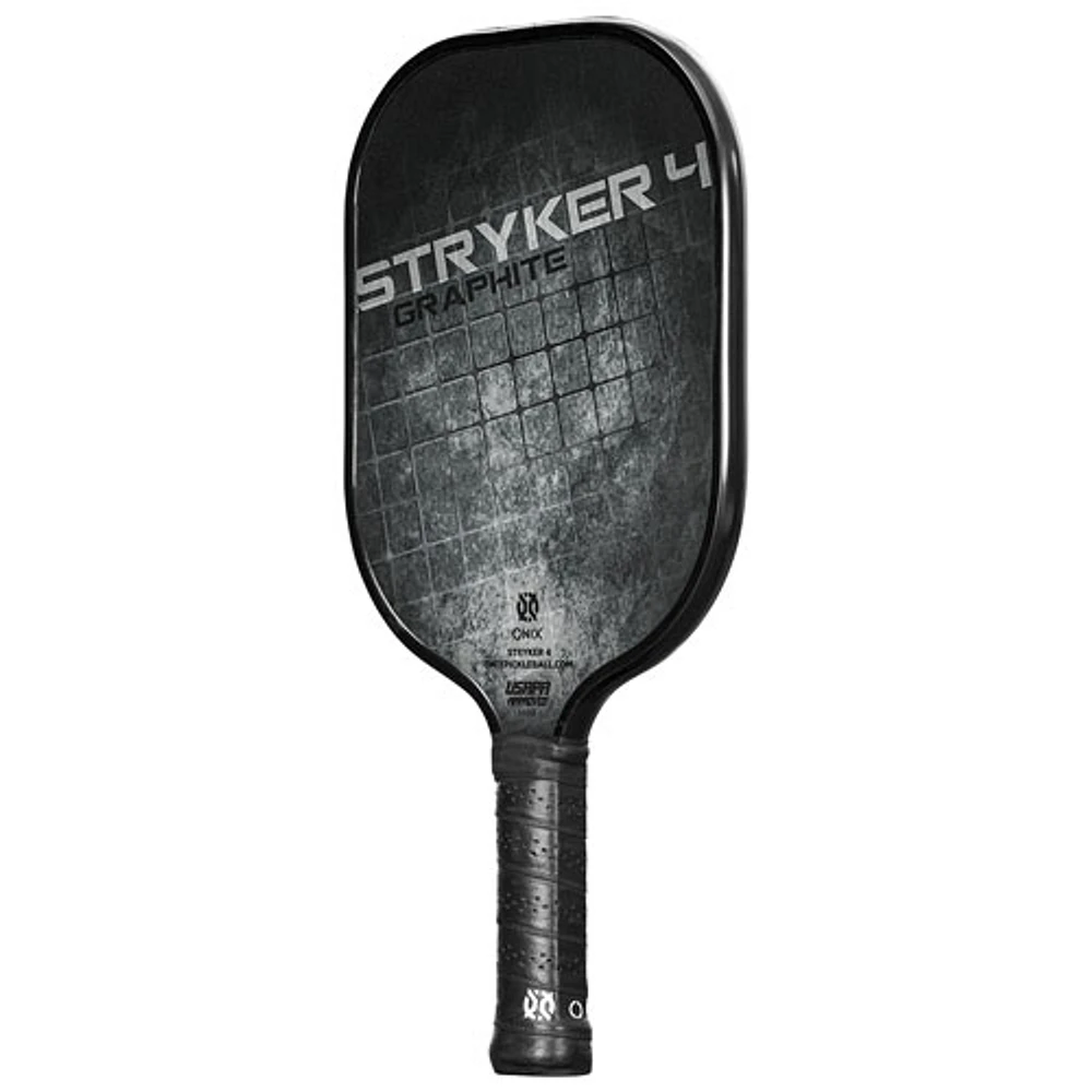 Onix Stryker 4 Graphite Pickleball Paddle - Black