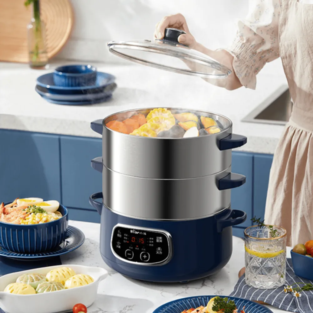 Single Layer Multi-functional Electric Boiling Pot