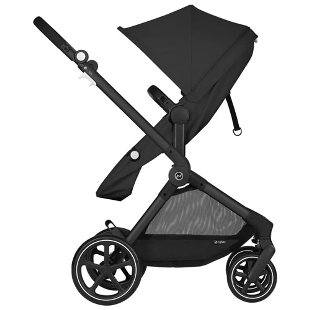 Cybex EOS 2-in-1 Convertible Stroller - Moon Black