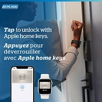 Schlage Encode Plus Smart WiFi Deadbolt Smart Lock - Satin Nickel
