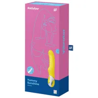 Satisfyer Yummy Sunshine Curved Vibrator - Periwinkle