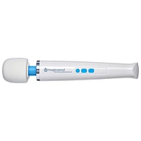 Magic Wand Rechargeable Vibrating Massager - White/Blue