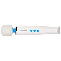 Magic Wand Mini Vibrating Massager - White/Blue