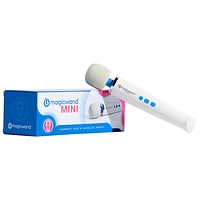 Magic Wand Mini Vibrating Massager - White/Blue