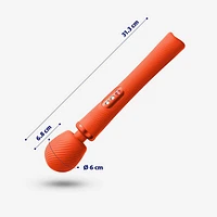 Fun Factory Vibrating Wand Massager - Orange