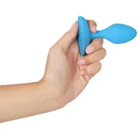 plusOne Vibrating Plug - Blue