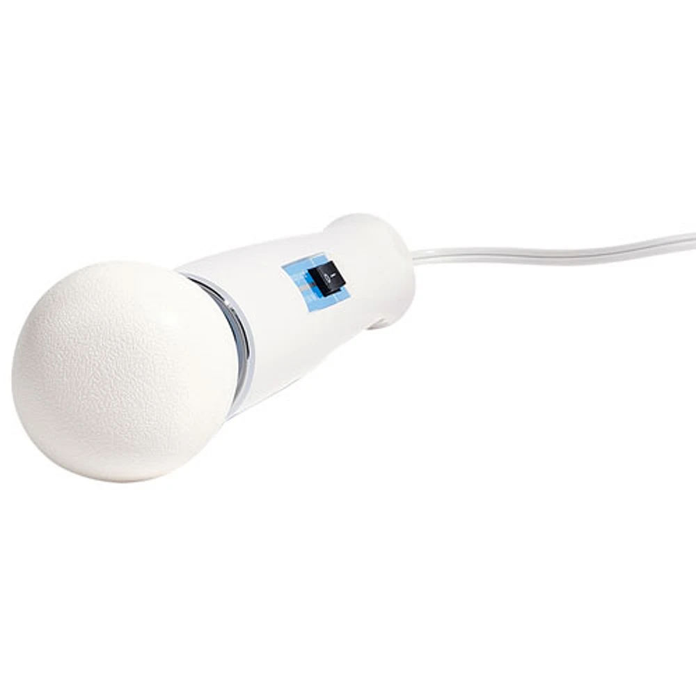 Vibromasseur original Magic Wand - Blanc/Bleu