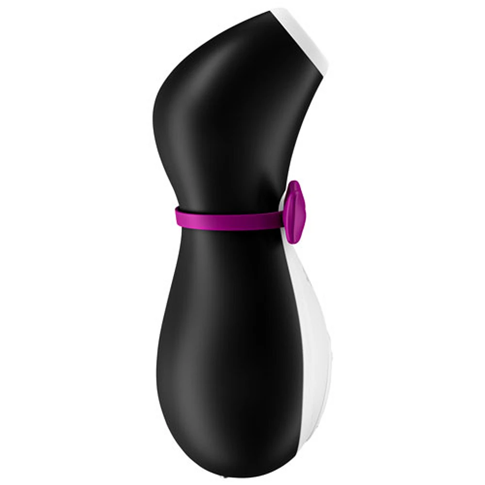 Stimulateur à l'air en forme de pingouin Satisfyer Pleasure - Noir/Blanc