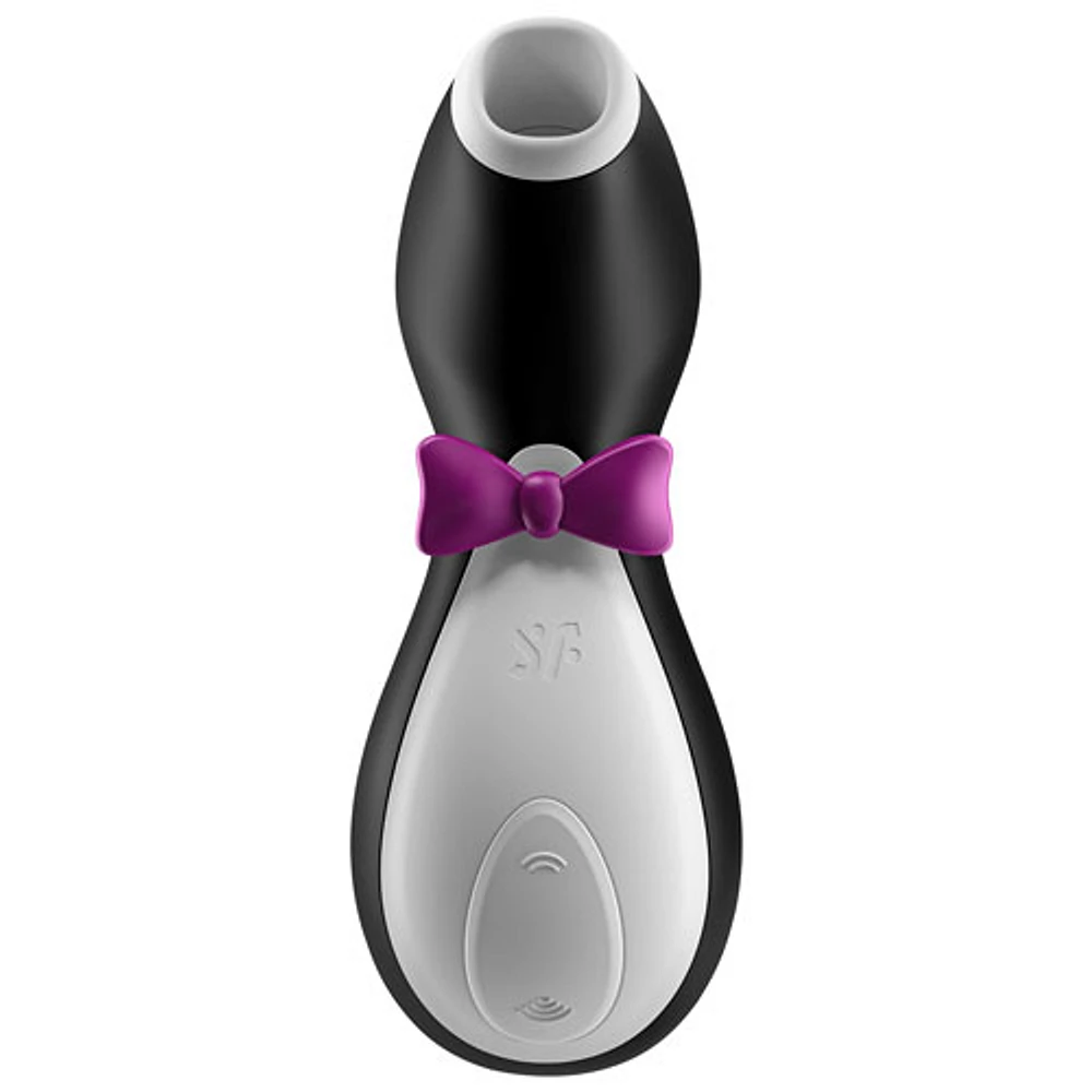 Stimulateur à l'air en forme de pingouin Satisfyer Pleasure - Noir/Blanc