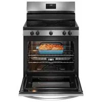 Cuisinière électrique autonome à 5 éléments de 5,3 pi³ et 30 po de Frigidaire (FCRE305CBS) - Inox