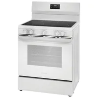 Frigidaire 30" 5.3 Cu. Ft. 5-Element Freestanding Electric Range (FCRE305CBW) - White