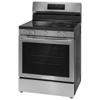 Frigidaire Gallery 30" 5.3 Cu. Ft. 5-Element Freestanding Electric Range (GCRE306CBF) - Stainless Steel