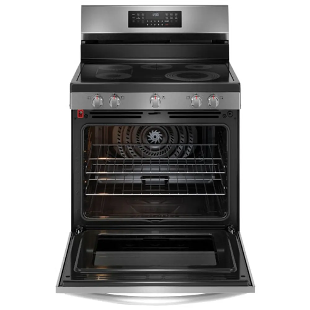 Frigidaire Gallery 30" 5.3 Cu. Ft. 5-Element Freestanding Electric Range (GCRE306CBF) - Stainless Steel