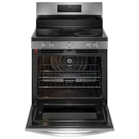 Frigidaire Gallery 30" 5.3 Cu. Ft. 5-Element Freestanding Electric Range (GCRE306CBF) - Stainless Steel