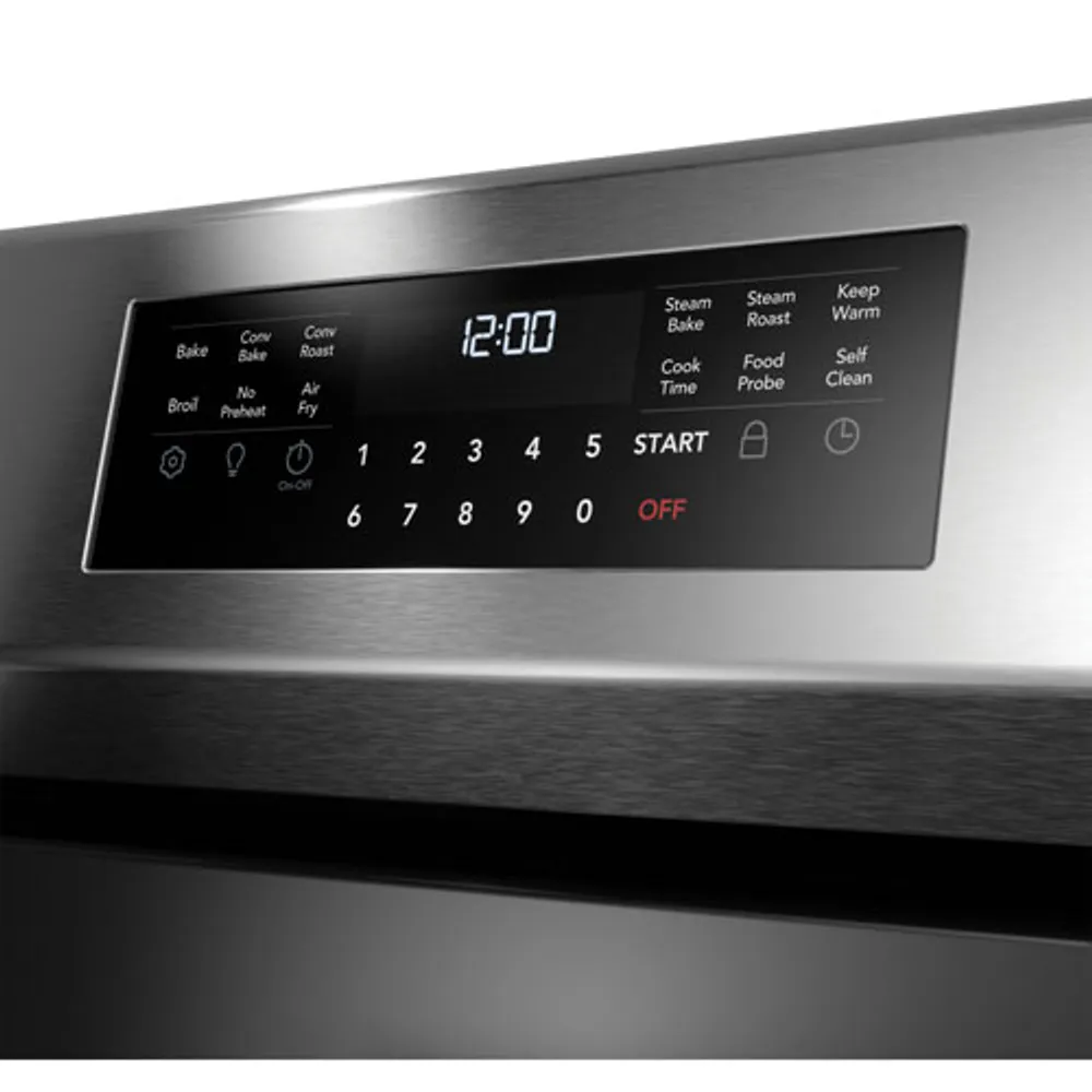 Cuisinière électrique autonome à 5 éléments de 5,3 pi³ et 30 po Gallery de Frigidaire (GCRE306CBF) - Inox