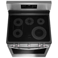 Cuisinière électrique autonome à 5 éléments de 5,3 pi³ et 30 po Gallery de Frigidaire (GCRE306CBF) - Inox