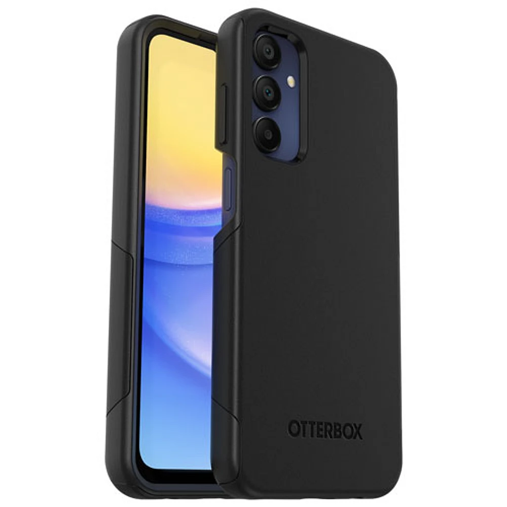 Étui rigide ajusté d'OtterBox pour Galaxy A15 de Samsung - Noir