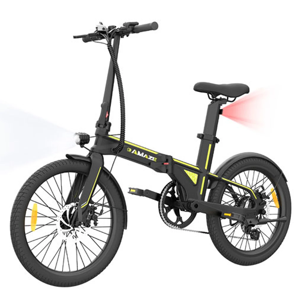 Gyrocopters Amaze Foldable Electric City Bike ( 420W Peak Motor/ 70 km PAS Range/ 32 km/h Top Speed)