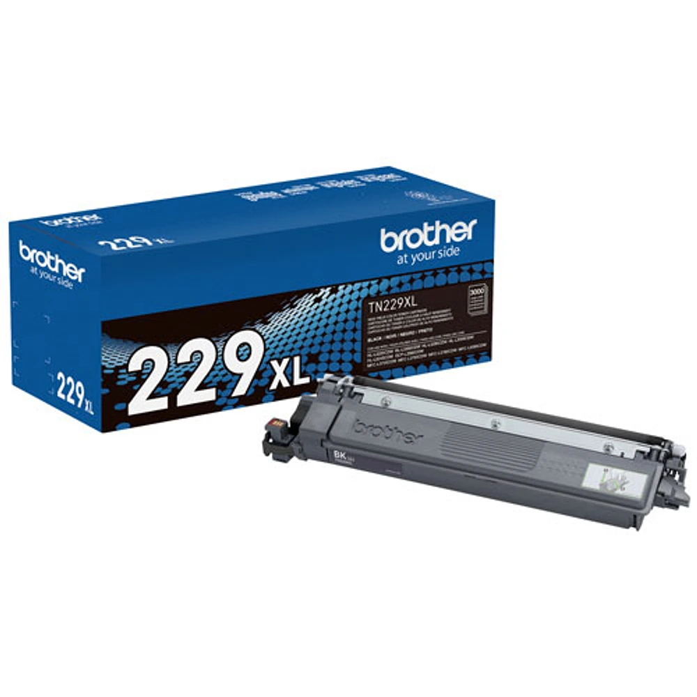 Brother Genuine High Yield Black Toner (TN229XLBK)