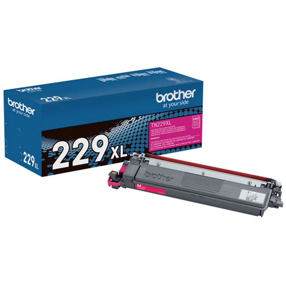 Brother Genuine High Yield Magenta Toner (TN229XLM)