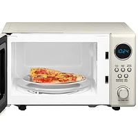 Insignia Retro 0.7 Cu. Ft. Retro Compact Microwave (NS-MW7RM5-C) - Cream - Only at Best Buy
