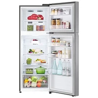 LG 24" 11.1 Cu. Ft. Top Freezer Refrigerator (LT11C2000V) - Platinum Silver