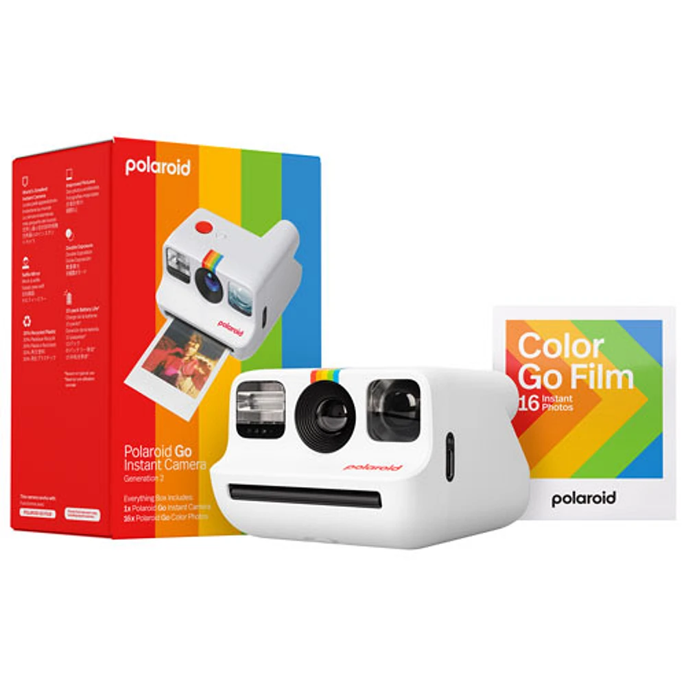 Polaroid Go Generation 2 Instant Camera Everything Box