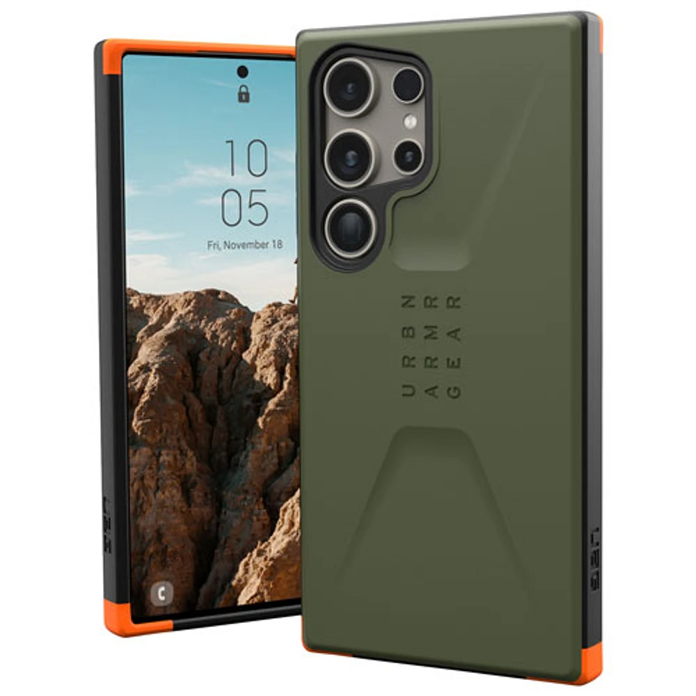 UAG Civilian Fitted Hard Shell Case for Galaxy S24 Ultra - Green