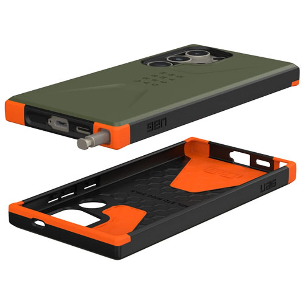UAG Civilian Fitted Hard Shell Case for Galaxy S24 Ultra - Green