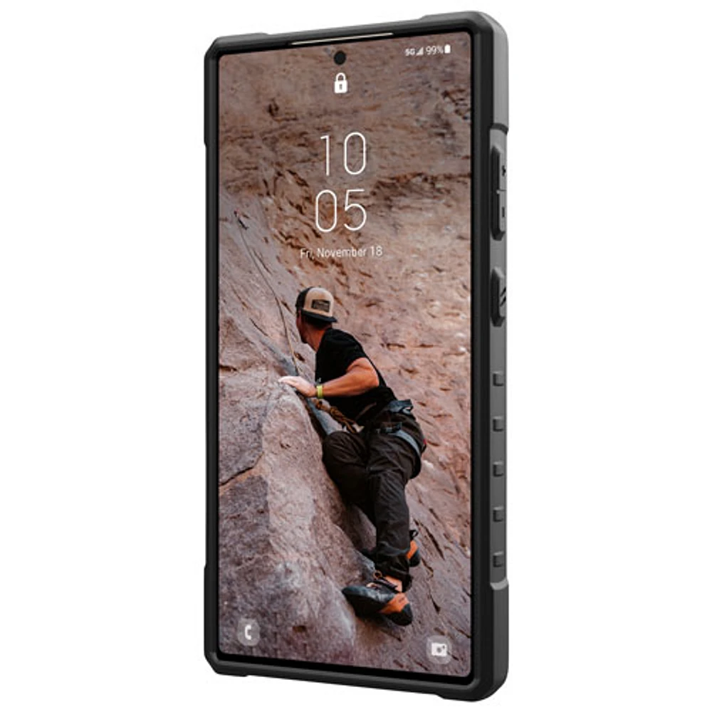 Étui rigide ajusté Pathfinder de UAG pour S24 Ultra - Gris