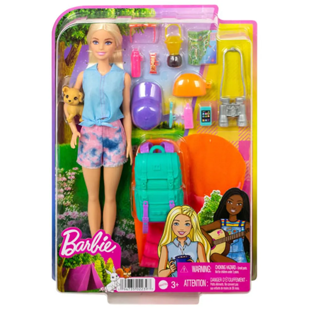 Mattel Barbie It Takes Two! Malibu Camping Doll Playset