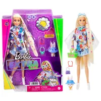 Mattel Barbie Extra Floral Power Doll & Bunny Pet