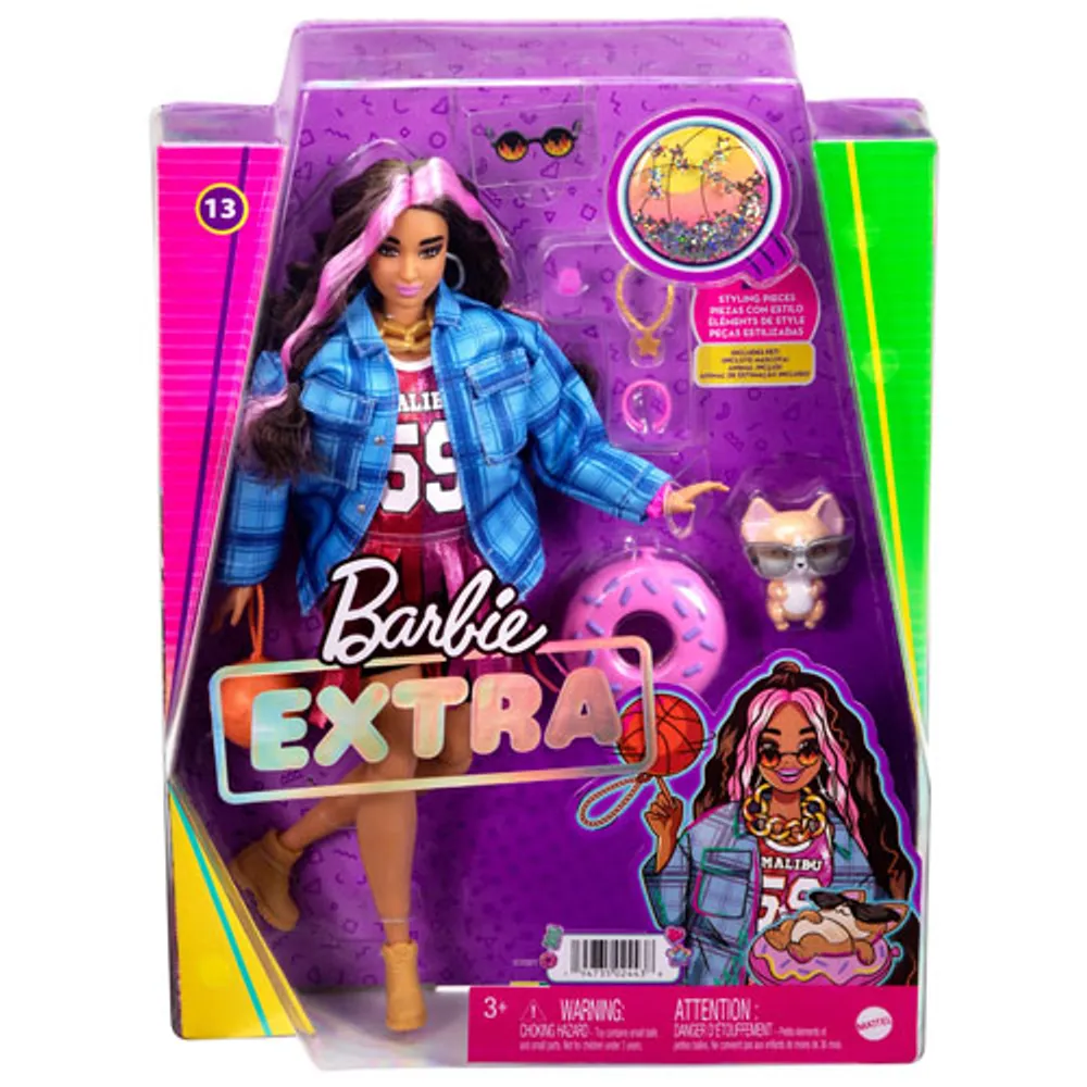 Mattel Barbie Extra Basketball Jersey Doll & Accessories