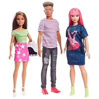 Mattel Barbie: Big City, Big Dreams: Teresa, Daisy & Rafa Dolls Gift Set