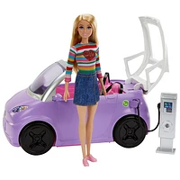 Mattel Barbie Electric Vehicle with Charging Station