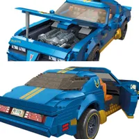Mattel MEGA Hot Wheels '77 Pontiac Firebird Race Car Building Set