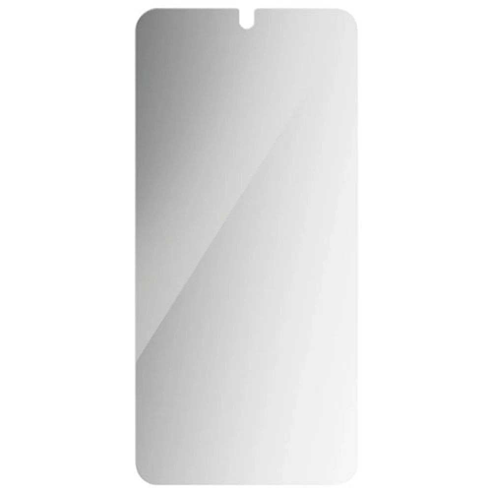 Protecteur d'écran en verre DualPrivacy de PanzerGlass pour Galaxy S24 - Transparent/Noir