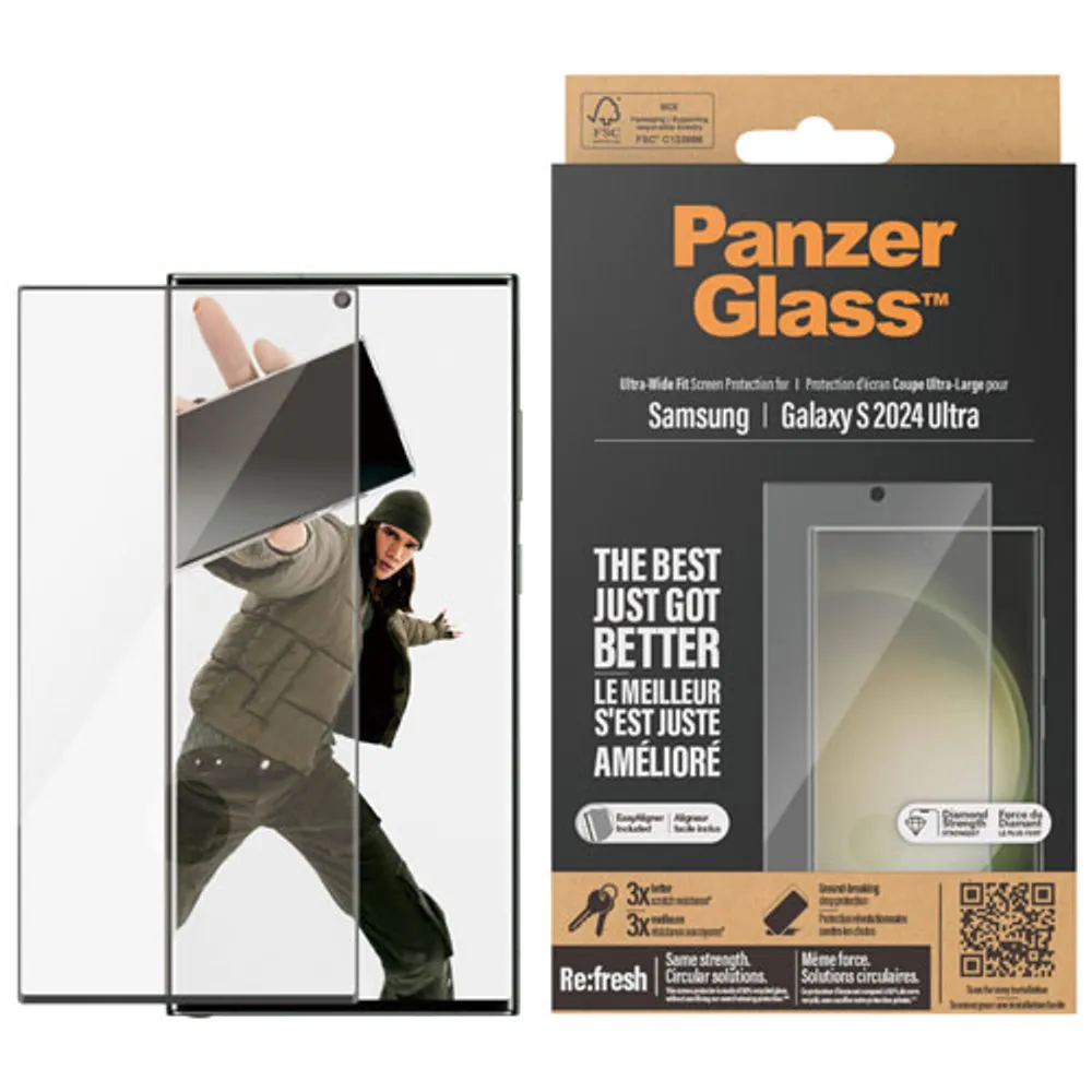 PanzerGlass Screen Protector for Galaxy S24 Ultra