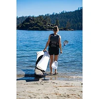 Oru Kayak Lake 9 ft. Foldable Kayak with Paddle - White