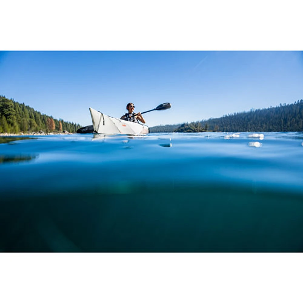 Oru Kayak Lake 9 ft. Foldable Kayak with Paddle - White