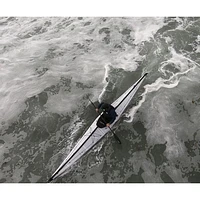 Kayak pliable de 16 pi avec pagaie Coast XT d'Oru Kayak - Blanc