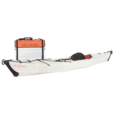 Oru Kayak Beach LT 12 ft. Foldable Kayak with Paddle - White