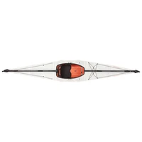 Oru Kayak Bay ST 12 ft. Foldable Kayak with Paddle - White
